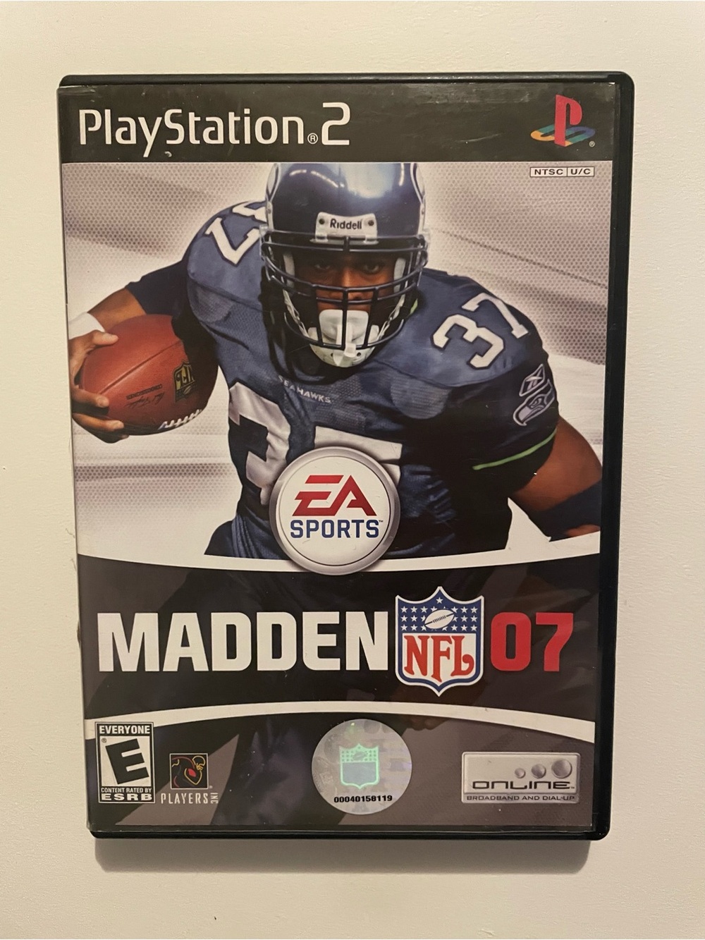 NFL Madden 07 PlayStation 2 Game - Blue, White, Black, Red